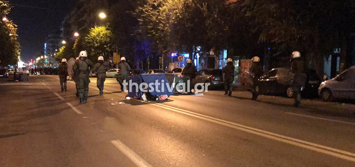 Θεσσαλονίκη: Σε συλλήψεις μετατράπηκαν οι 4 προσαγωγές για τα επεισόδια