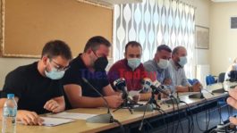 Θεσσαλονίκη συνέντευξη Τύπου ακροδεξιοί