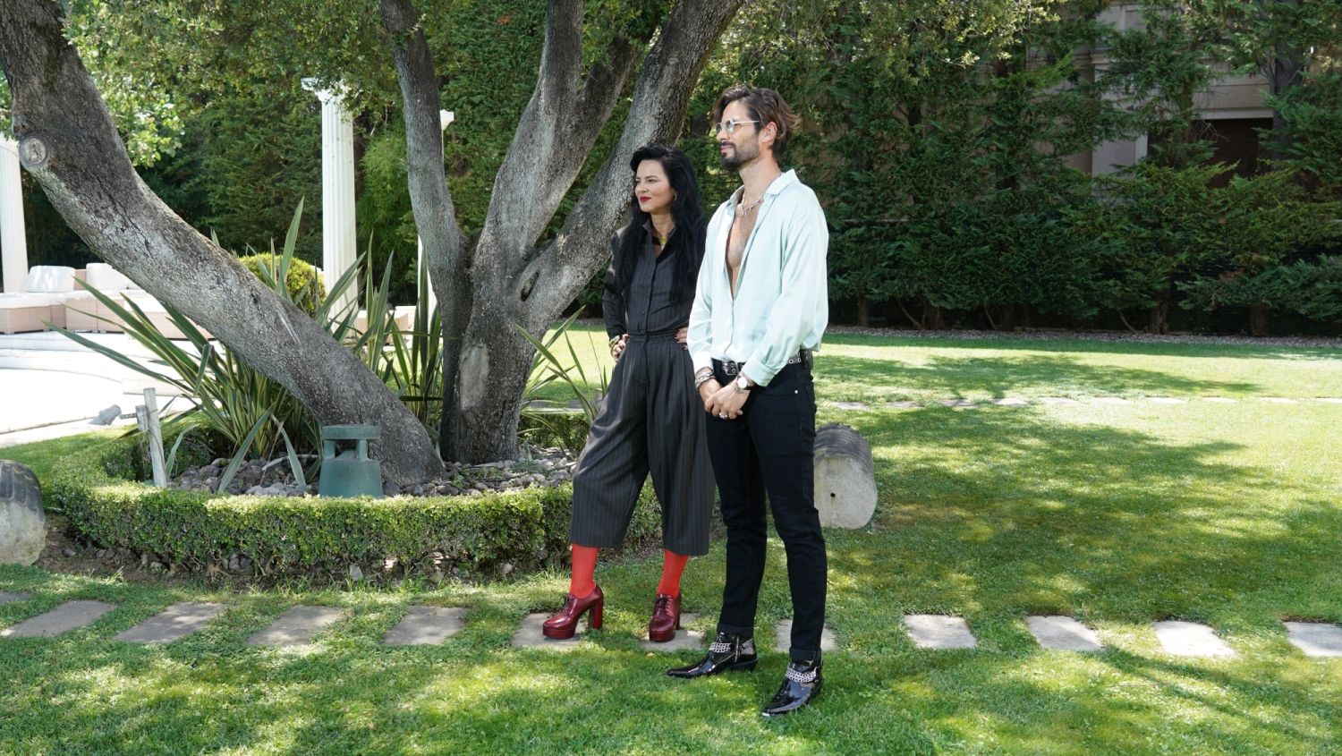 Ζενεβιέβ Μαζαρί Γιώργος Καβαδάς