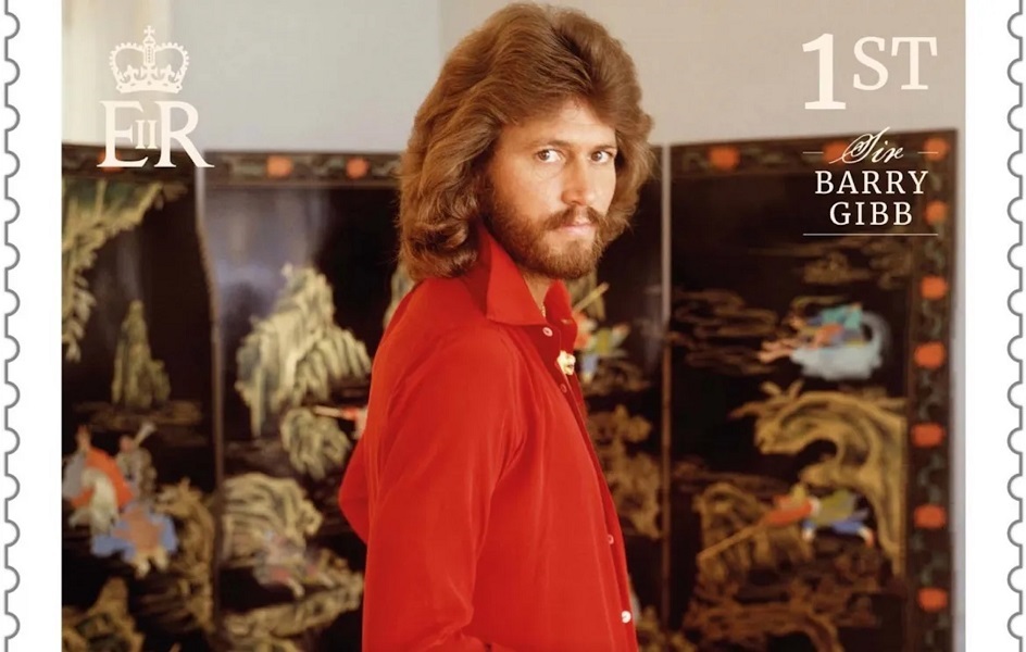 Barry Gibb γραμματόσημο