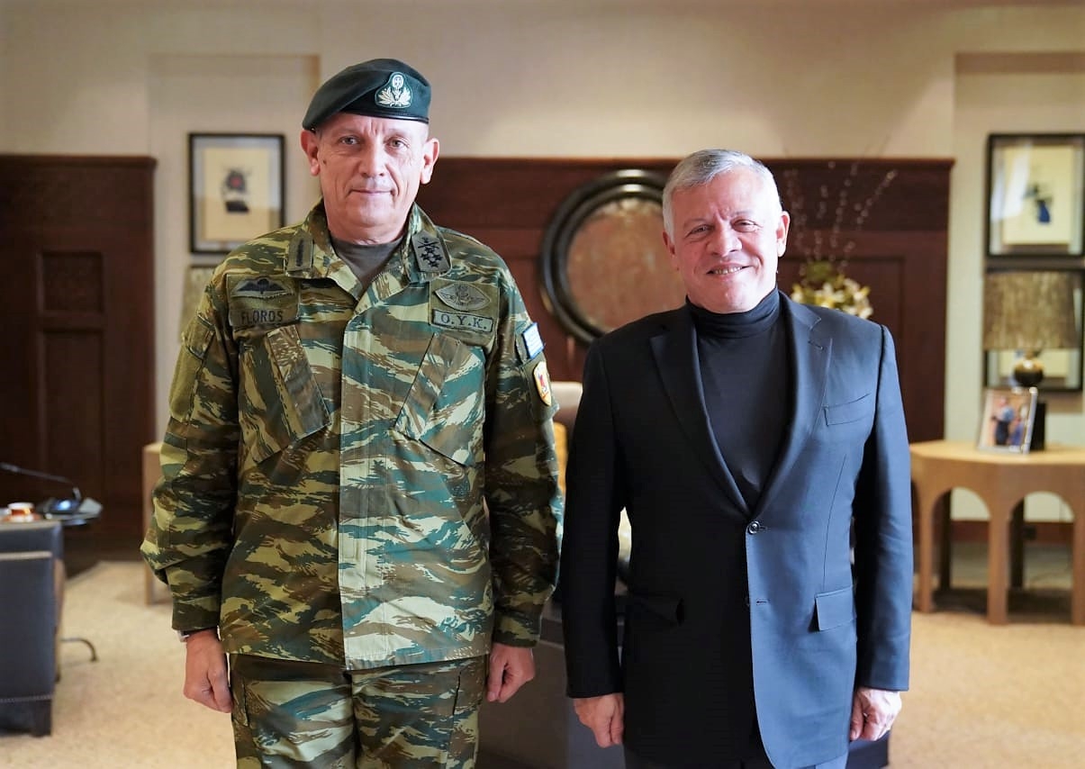 Αρχηγός ΓΕΕΘΑ-Βασιλιάς Ιορδανίας