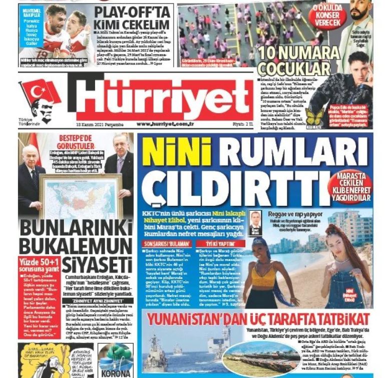Hurriyet- Τουρκάλα τραγουδίστρια