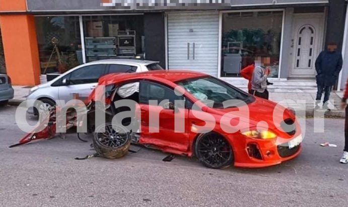 Λάρισα-τροχαίο