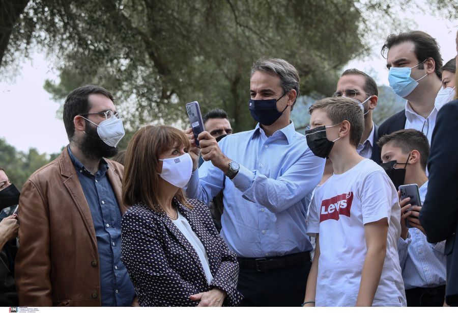 Κυριάκος Μητσοτάκης- Αρχαία Ολυμπία