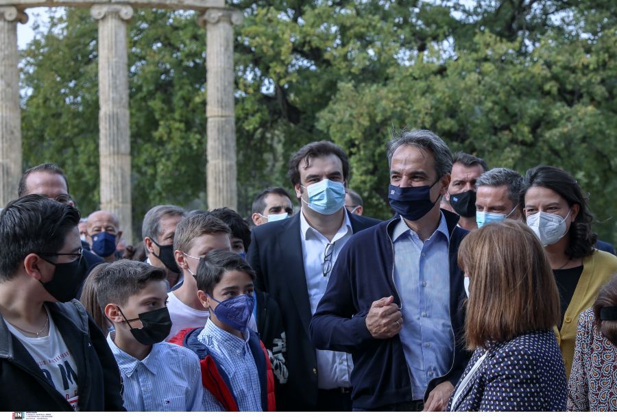 Κυριάκος Μητσοτάκης - Αρχαία Ολυμπία