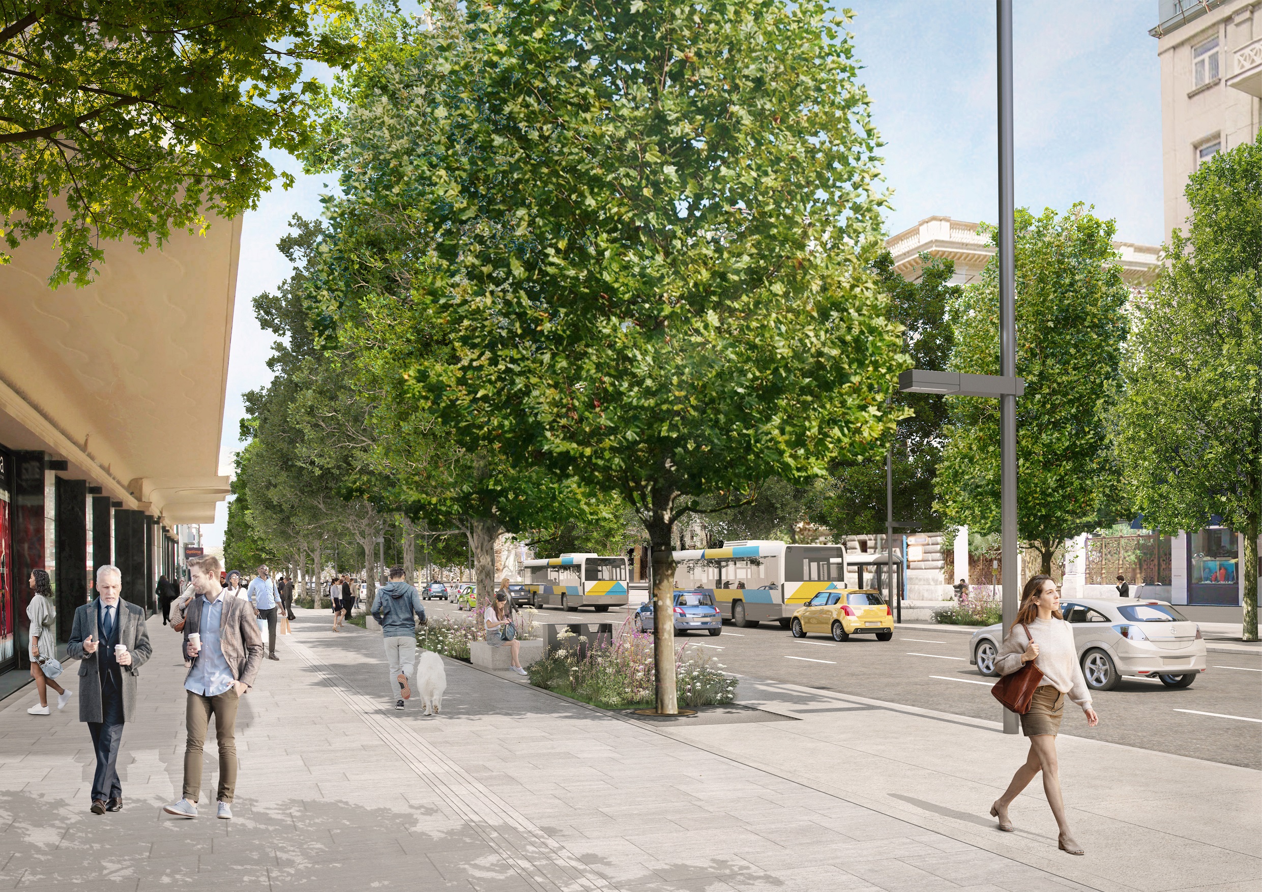 Πανεπιστημίου - ανάπλαση