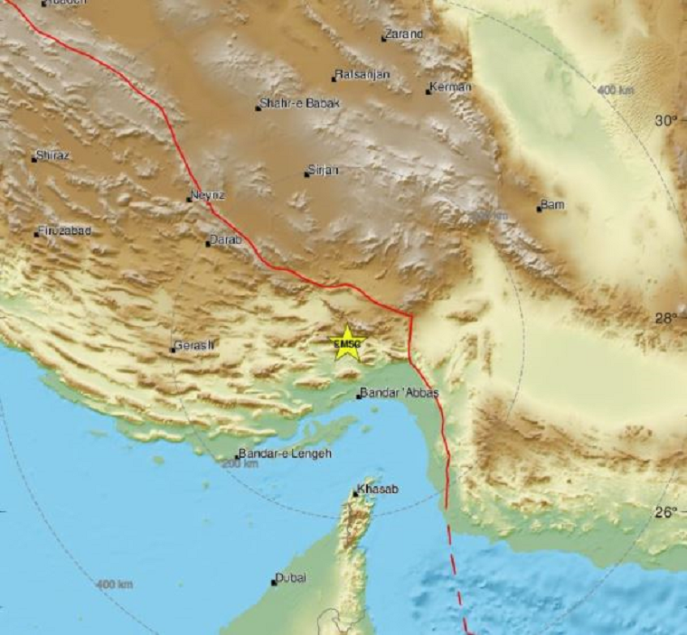 σεισμός Ιράν