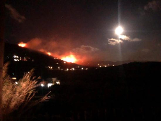 Τήνος-Φωτιά