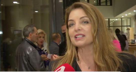 Άντζελα Γκερέκου: Η πρώτη δημόσια εμφάνιση μετά τον θάνατο του Τόλη Βοσκόπουλου