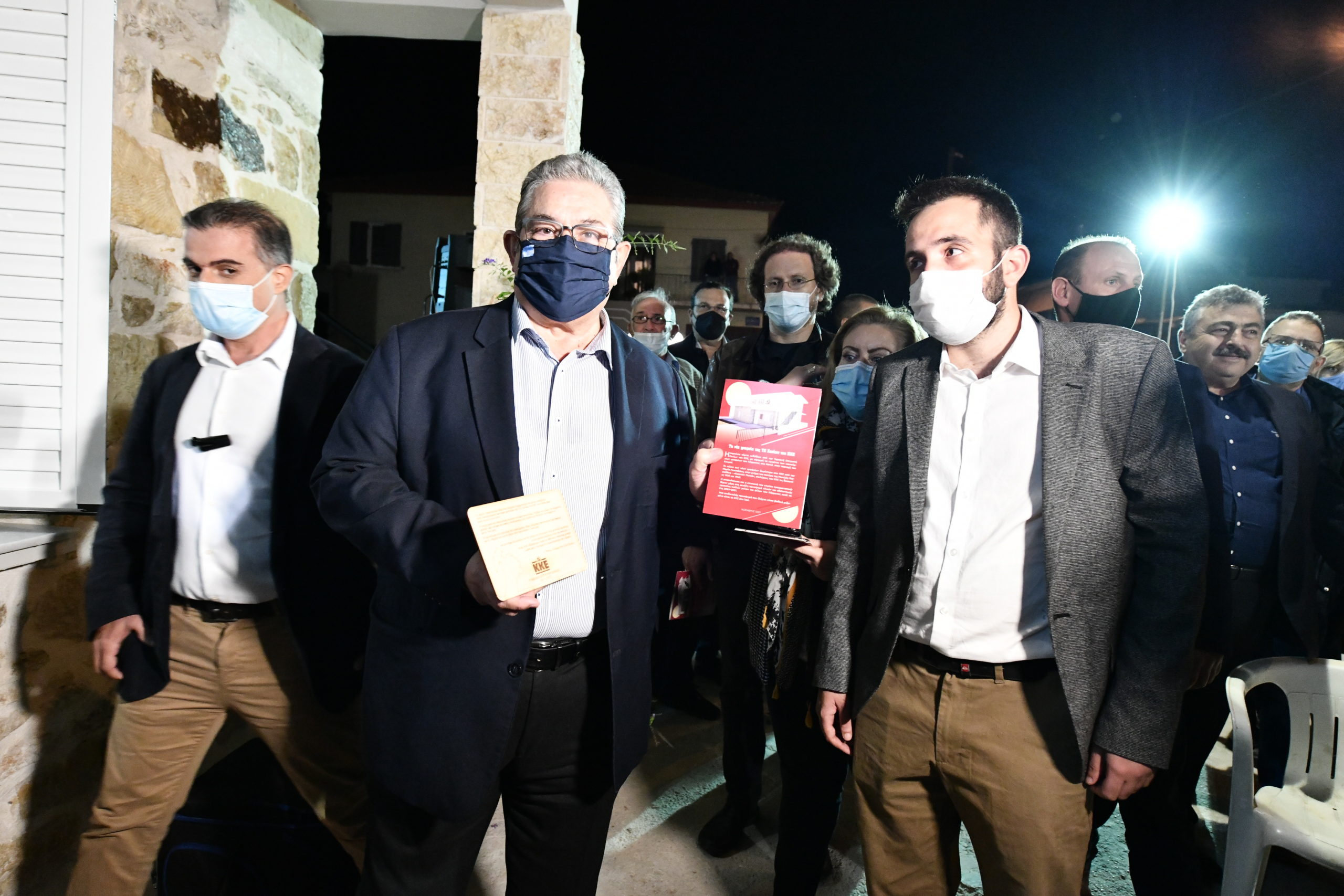 Δημήτρης Κουτσούμπας ΚΚΕ Χανιά