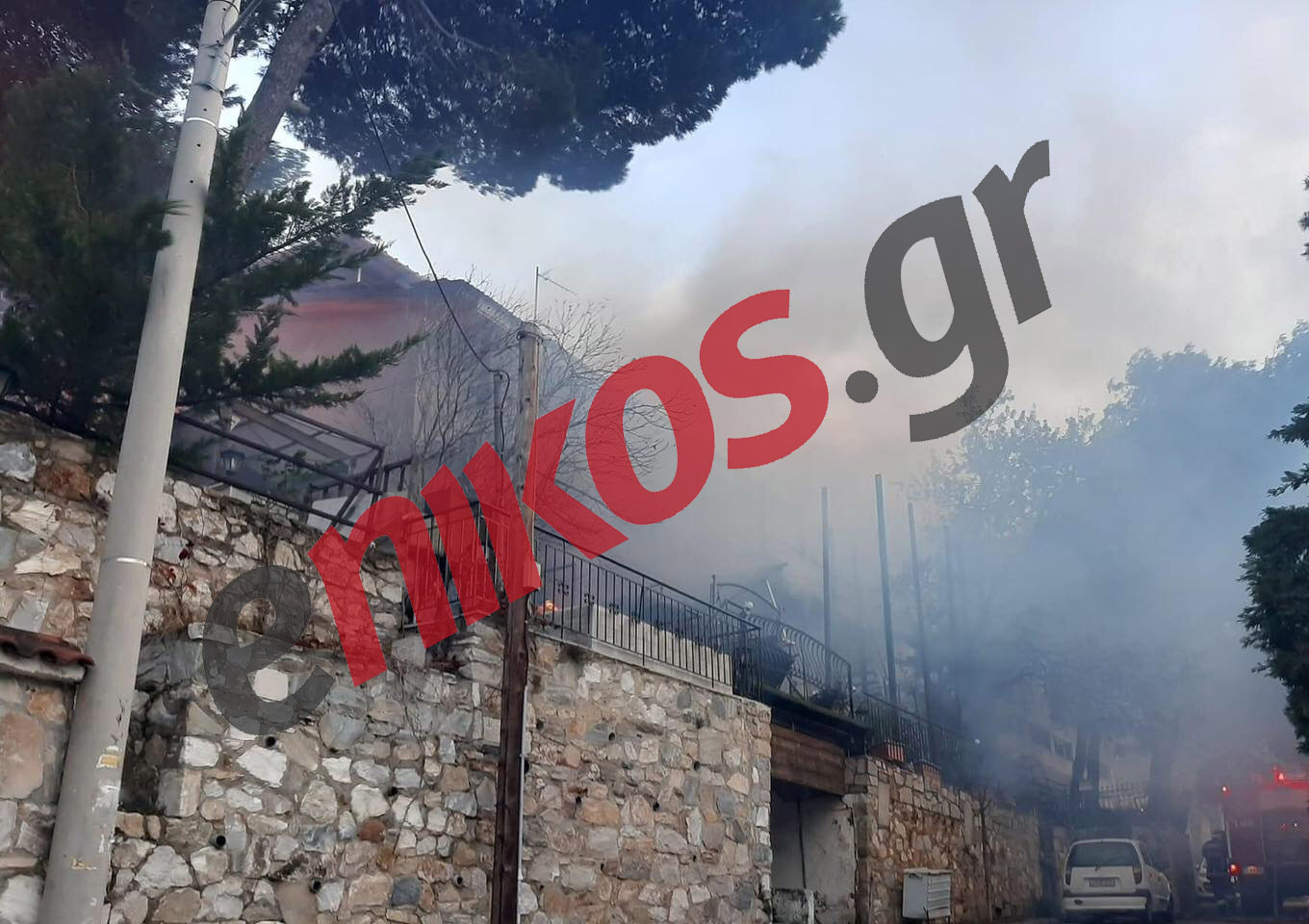 Νέα Πεντέλη Φωτιά