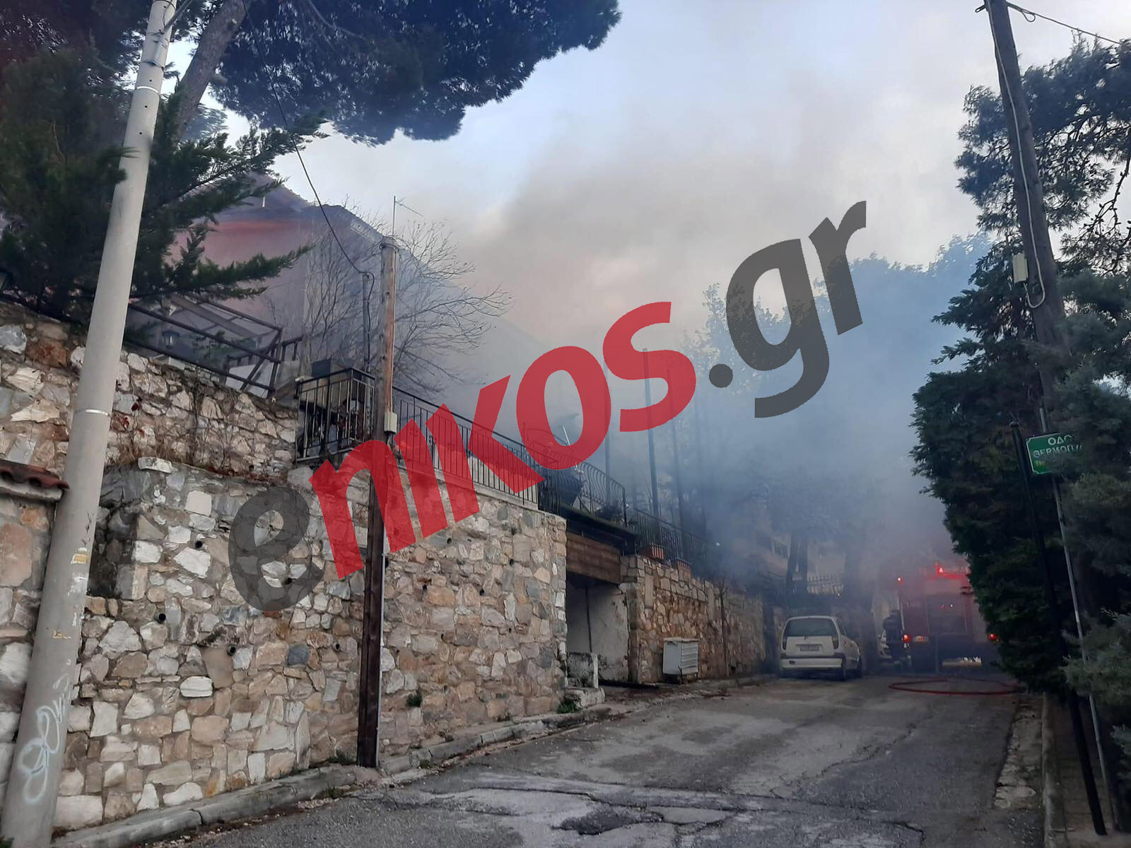 Νέα Πεντέλη Φωτιά