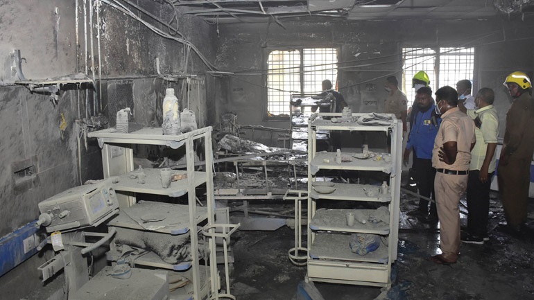 Τραγωδία στην Ινδία: Νεκρά τέσσερα βρέφη από πυρκαγιά σε νοσοκομείο