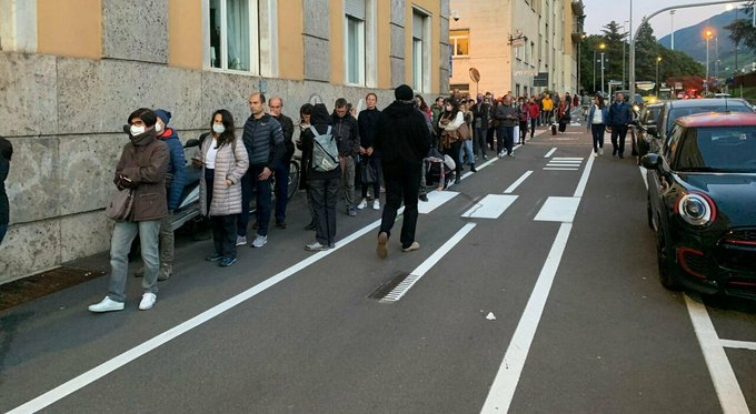 Ιταλία: Απαγόρευση κυκλοφορίας σε 20 δήμους και αυστηροποίηση των μέτρων στην Άνω Αδίγη