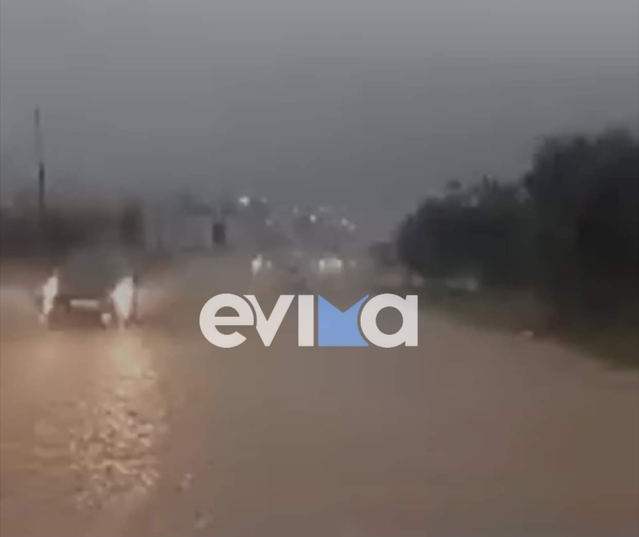 κακοκαιρία - Εύβοια