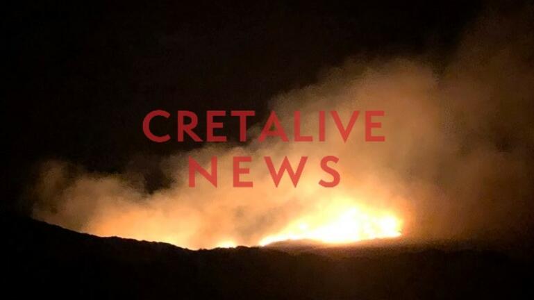 Κρήτη: Μαίνεται η φωτιά στη μονή Επανωσήφη στο Ηράκλειο – ΒΙΝΤΕΟ