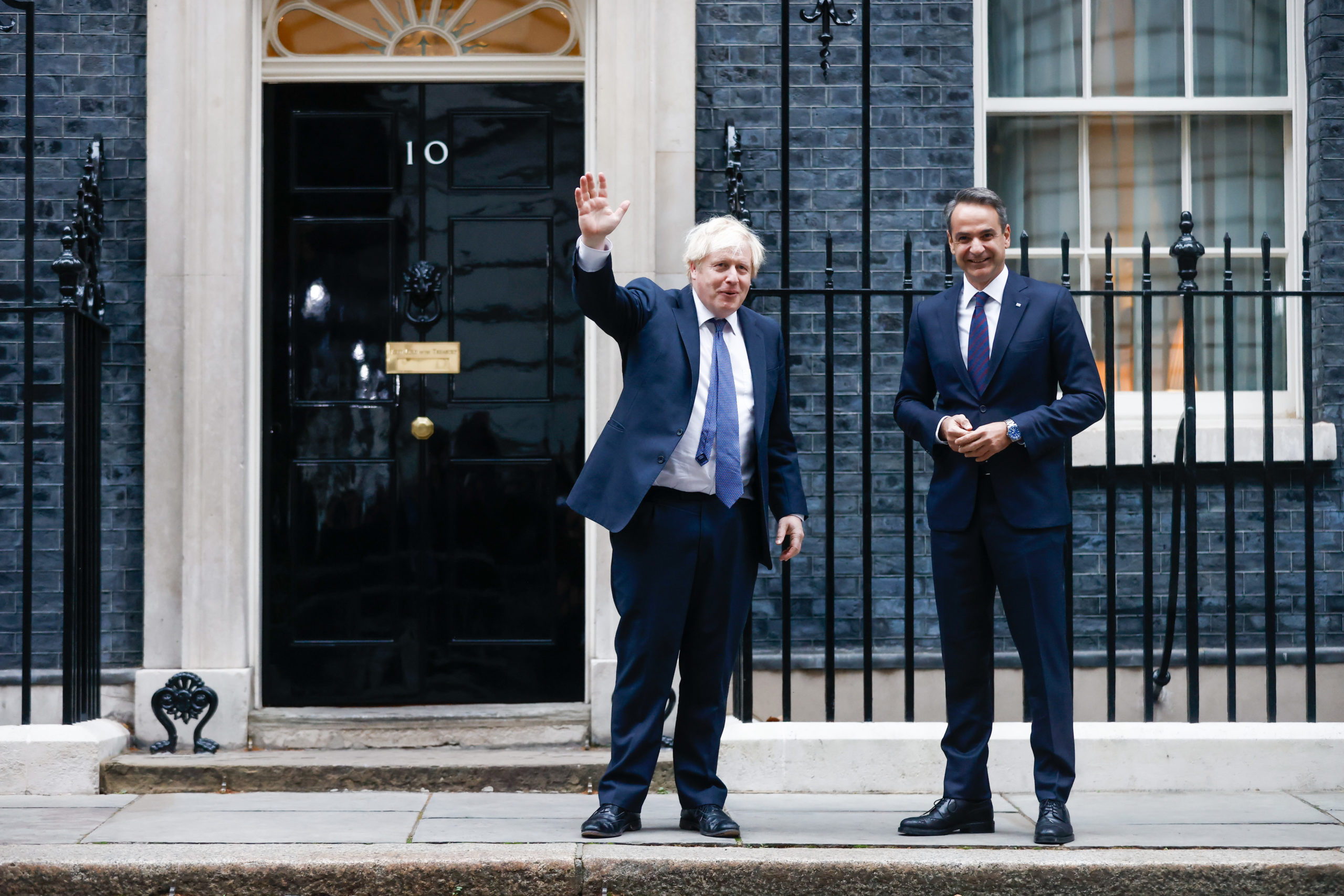 Κυριάκος Μητσοτάκης - Μπόρις Τζόνσον