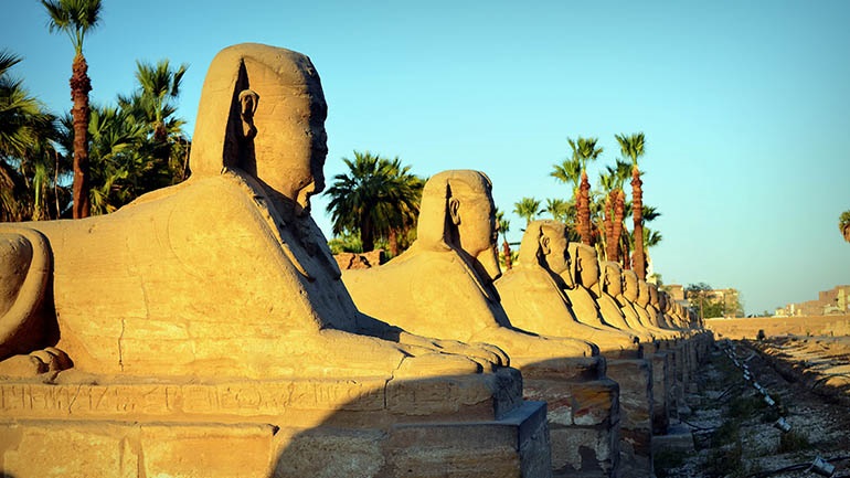 Αίγυπτος: Ανοίγει ξανά η αρχαία Λεωφόρος των Σφιγγών του Λούξορ