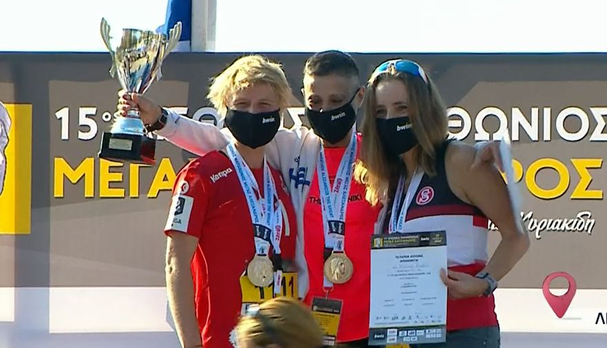 Η αθλήτρια που συγκίνησε τη Θεσσαλονίκη – Δίνει μάχη με τον καρκίνο και τερμάτισε πρώτη στον Μαραθώνιο