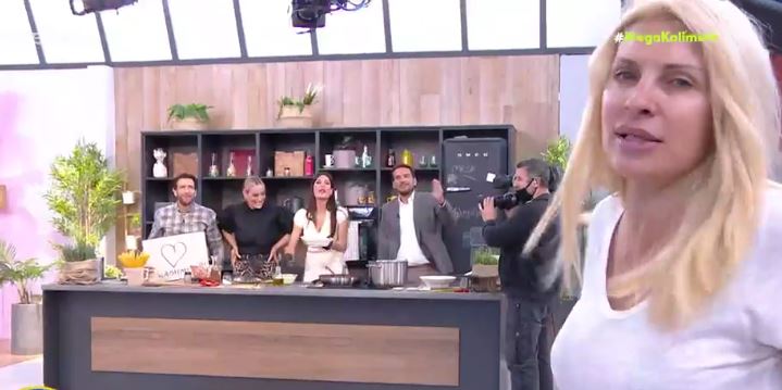 Ελένη Μενεγάκη: Ο λόγος που “μπούκαρε” στο πλατό της Μελέτη