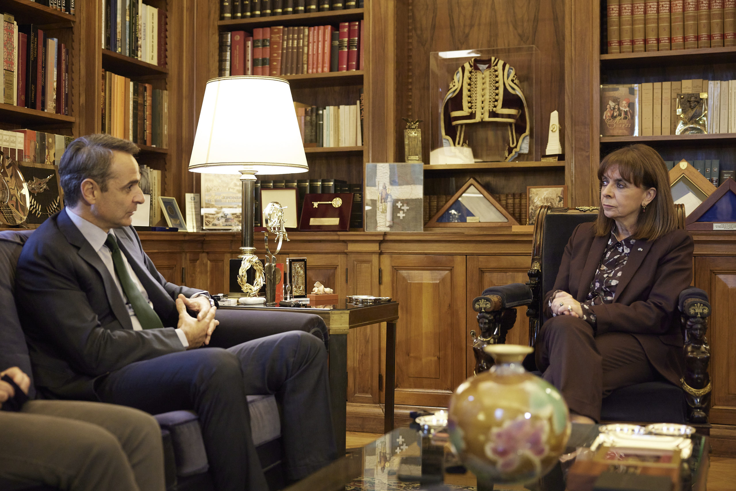 Μητσοτάκης Σακελλαροπούλου