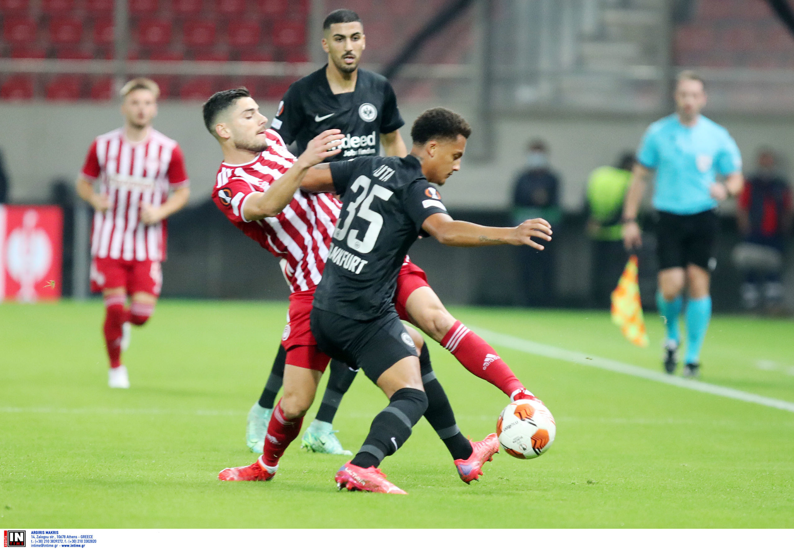 Oλυμπιακός-Αϊντραχτ 1-1 (17′)