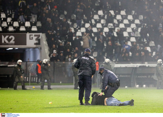 ΠΑΟΚ Άρης επεισόδια