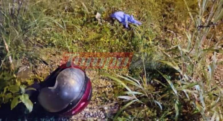 Δυστύχημα στην Πατρών-Πύργου – Χτύπησε με το μηχανάκι σε κολώνα – ΦΩΤΟ-ΒΙΝΤΕΟ