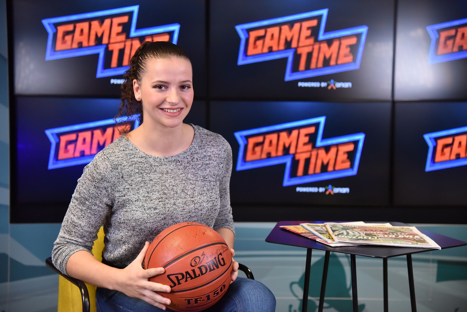 Αγγελική Βιντσιλαίου στο ΟΠΑΠ GAME TIME