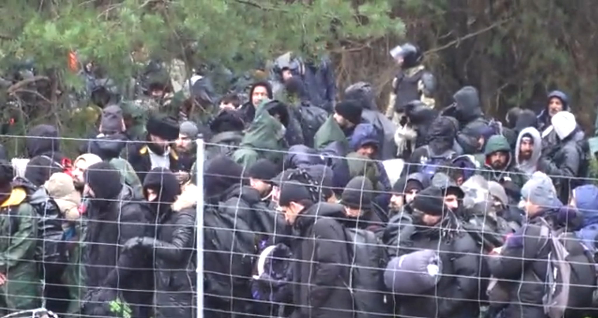 Πολωνία Λευκορωσία μεταναστευτικό