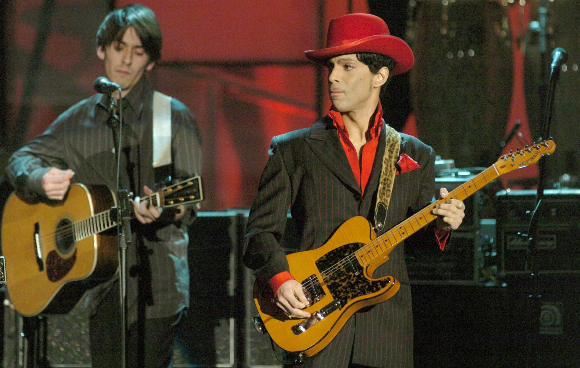 "While My Guitar Gently Weeps", Prince