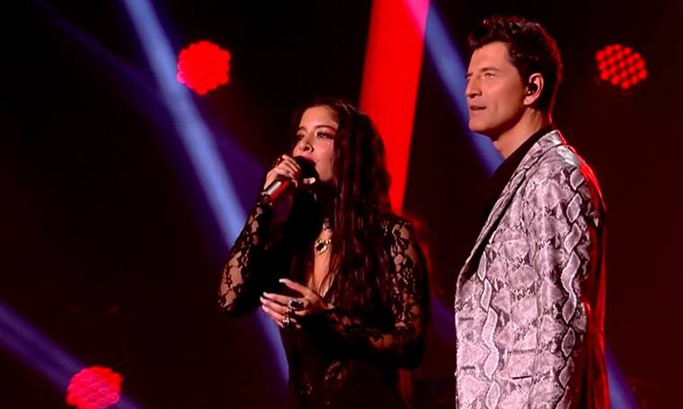 The Voice: Το εκπληκτικό ντουέτο του Σάκη Ρουβά με την Μαρίνα Σάττι – ΒΙΝΤΕΟ