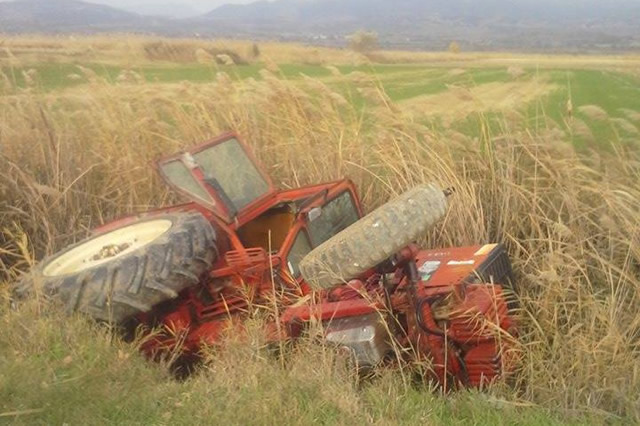 Σέρρες: Νεκρός 79χρονος που παρασύρθηκε από το τρακτέρ του
