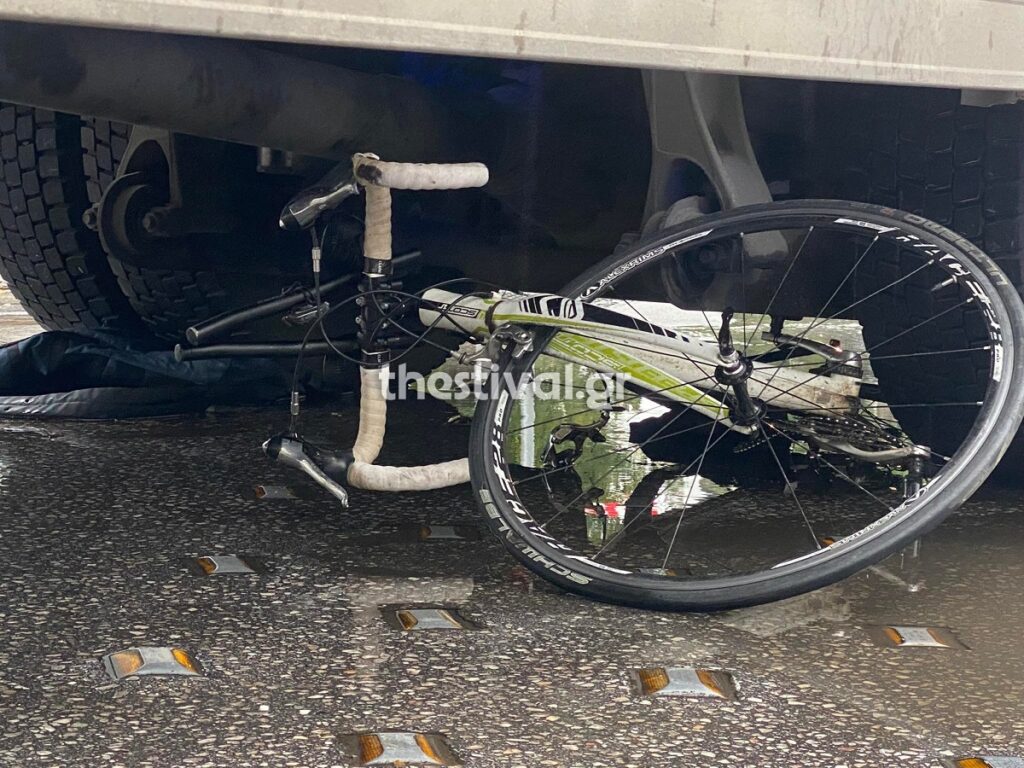 τροχαίο ποδηλάτισσα