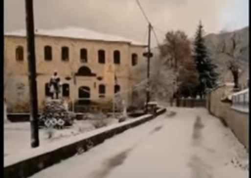 Ξύπνησαν στα… λευκά – Σε ποιες περιοχές έπεσαν χιόνια