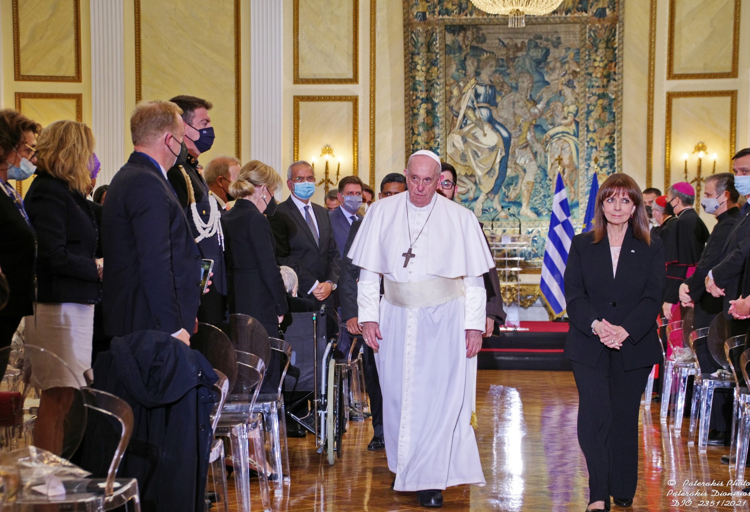 Μαριάννα Βαρδινογιάννη Πάπας Φραγκίσκος