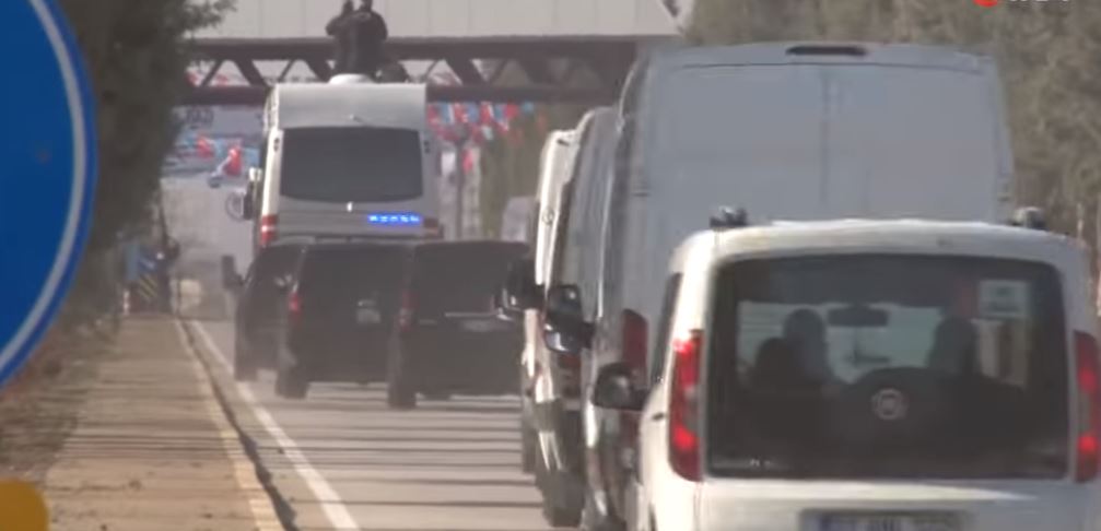 Ερντογάν- συνοδεία