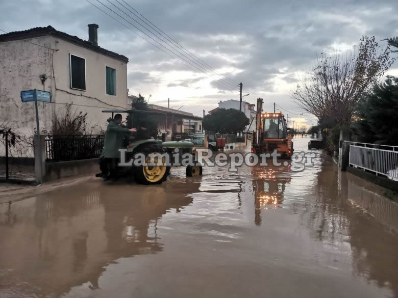 Λαμία Φθιώτιδα κακοκαιρία