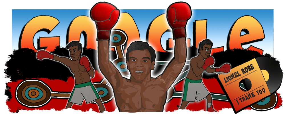 Lionel Rose Google Doodle