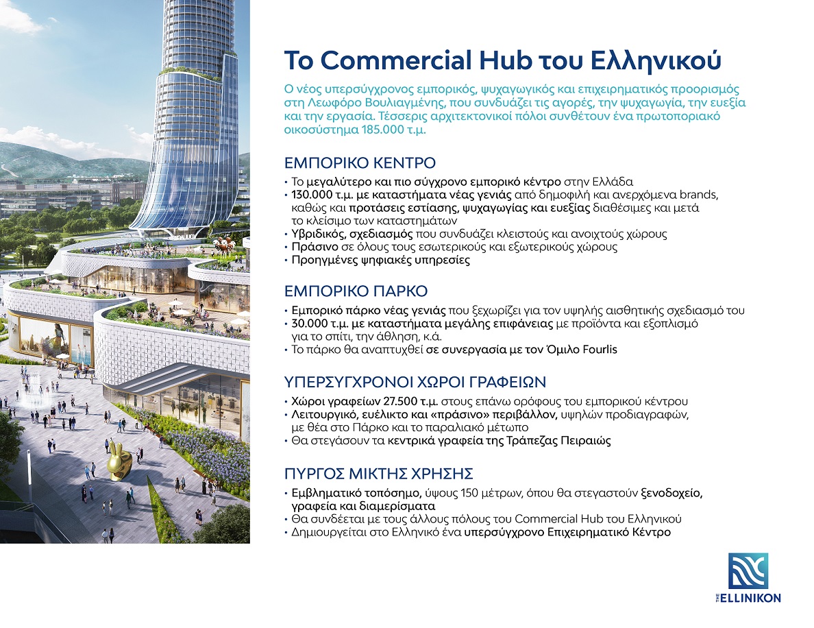 Ελληνικό - Commercial Hub