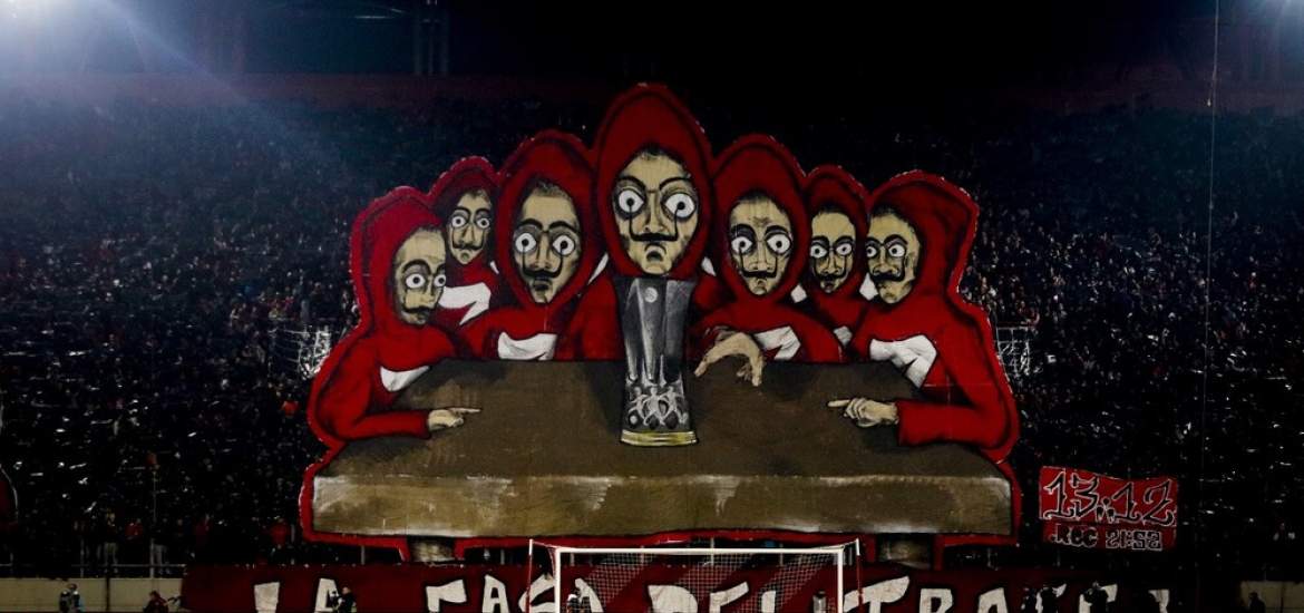 Ολυμπιακός-Casa de Papel