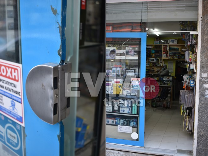 Χαλκίδα: Μια σύλληψη για κλοπή σε κατάστημα κινητών τηλεφώνων – Έσπασαν την πόρτα με σφυρί