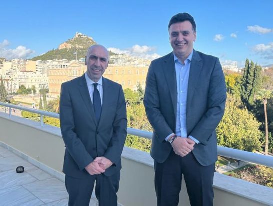 Βασίλης Κικίλιας Γιάννης Μπρατάκος ΕΒΕΑ