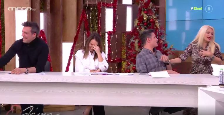 Άφωνη η Ελένη Μενεγάκη – Ο Δημήτρης Ουγγαρέζος εμφανίστηκε με το… βρακί