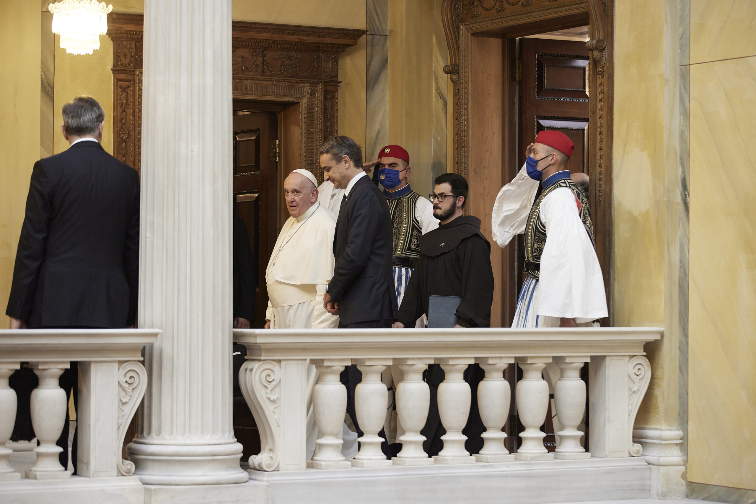 Συνάντηση Μητσοτάκη με τον Πάπα Φραγκίσκο