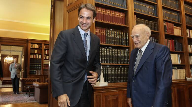 Κυριάκος Μητσοτάκης - Κάρολος Παπούλιας