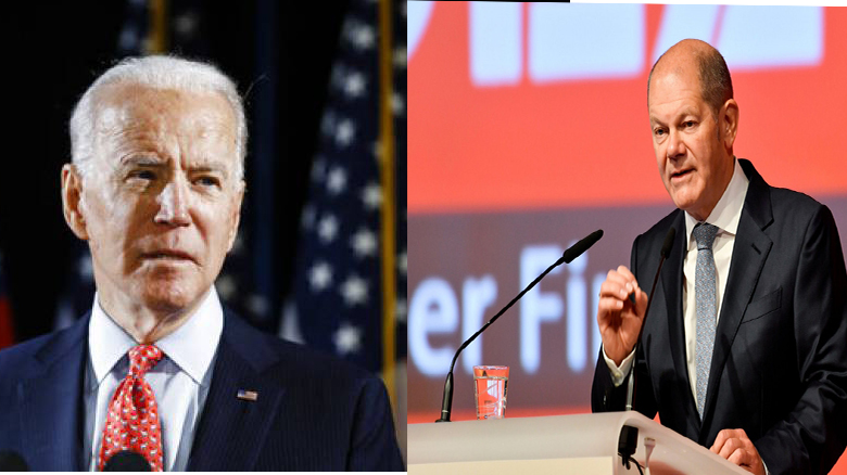 Οι εντάσεις Ρωσίας-Ουκρανίας κυριάρχησαν στη συνδιάλεξη του Τζο Μπάιντεν με τον Όλαφ Σολτς