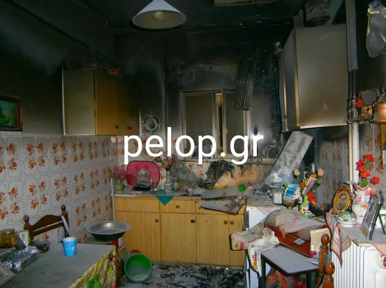 Νεκρή 89χρονη γυναίκα έπειτα από φωτιά στην Πάτρα 