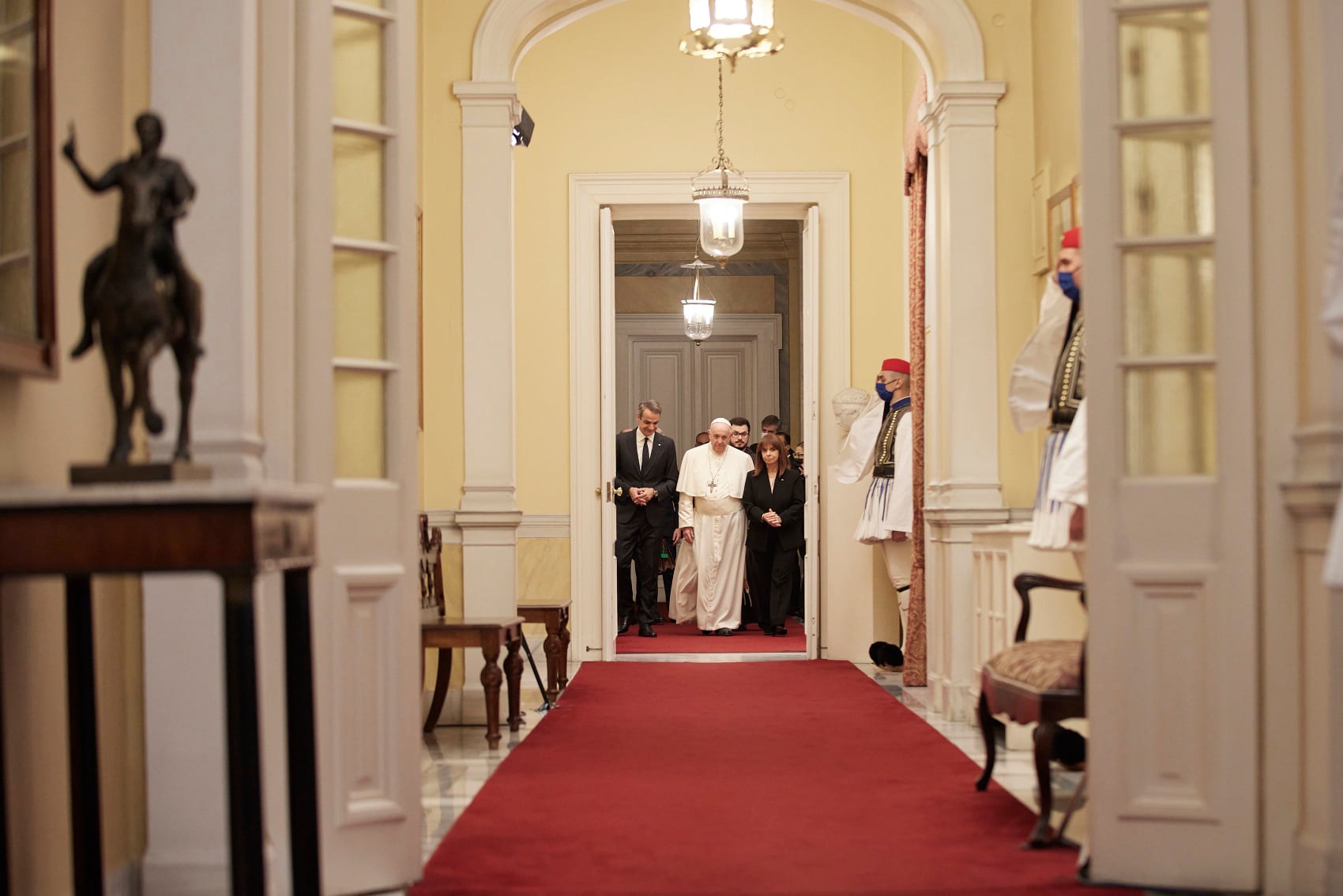 Κυριάκος Μητσοτάκης Πάπας