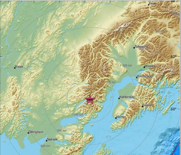 Σεισμός 5,9 Ρίχτερ στην Αλάσκα